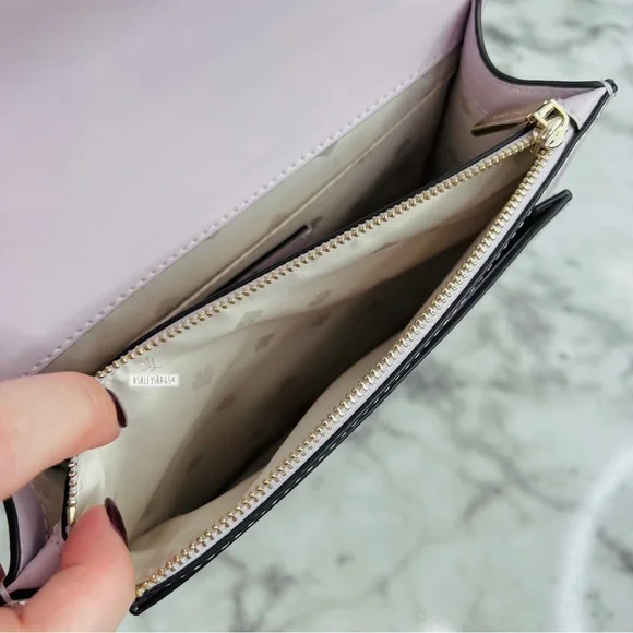 Kate Spade Remi Flap Chain Crossbody Shoulder Bag In Lilac Moon - Picture 8 of 13